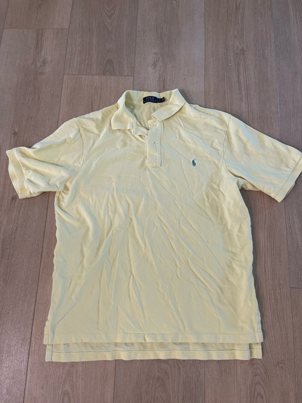Ralph Lauren Men’s Pale Yellow Polo Shirt